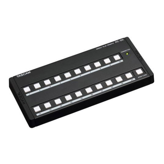 Tascam RC-20 Remote for CD500/B, SSR100/200/CDR200