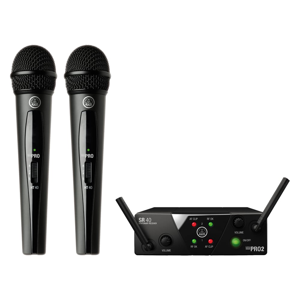 AKG 3350X00050 Mini2Voc-Us25Ab Plug & Play Wireless Microphone System
