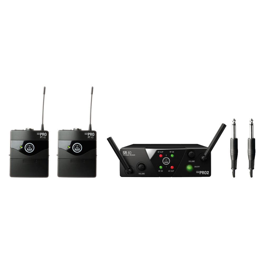 AKG 3351H00060 Mini2Instr-Us25Cd Plug & Play Wireless Microphone System