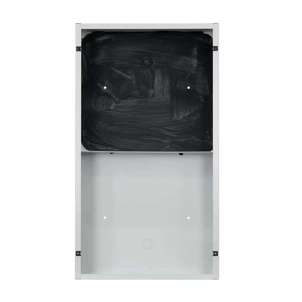 Lowell PC712 Surface Mount Clock Speaker Enclosure | White