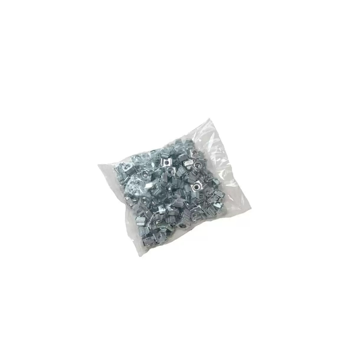 Lowell Cage Nuts 100pc Rack Hardware For Square-Hole Rails | 12-24