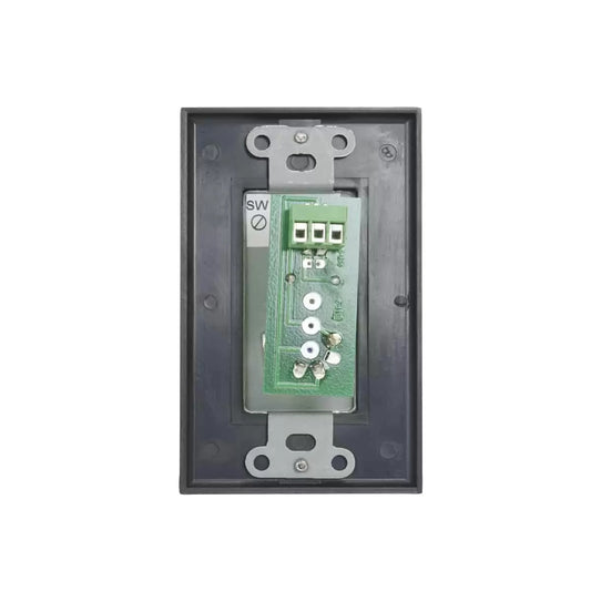 Lowell Remote Power Switch Low-Voltage SPST for Sequencer Control | Key | Maintained | Wall Plate with ASM