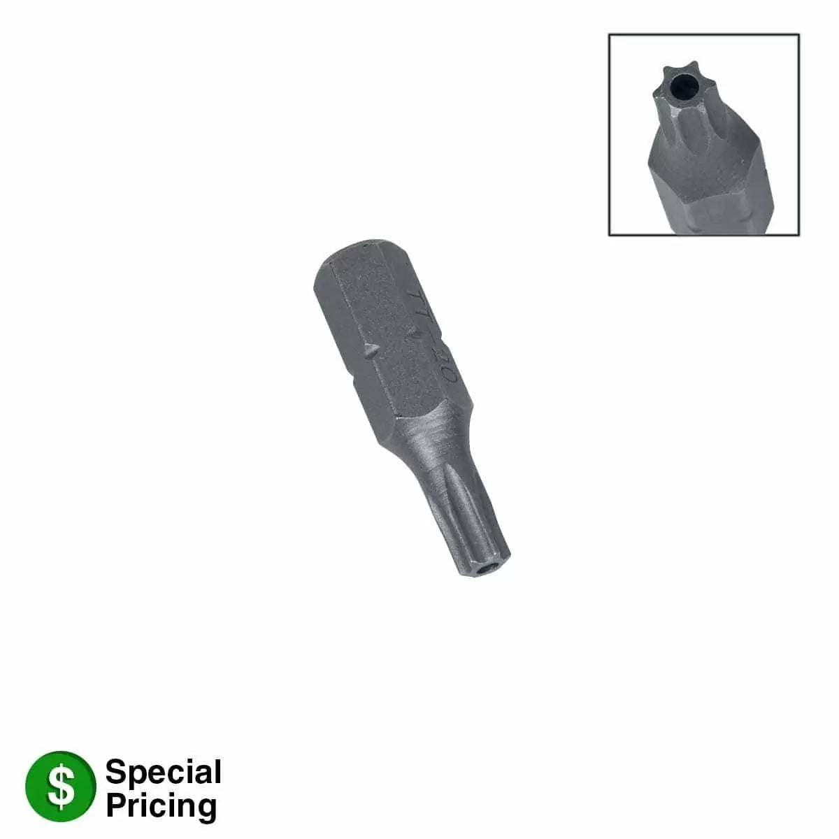 Lowell RSV-BIT Torx Star Post Driver Bit For Rack Screws