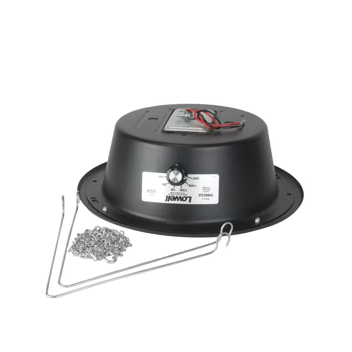 Lowell SM805A 8" Dual Cone Sound Masking Speaker With Enclosure