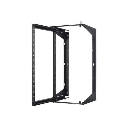 Lowell SR Series 20U Swing Gate Wall Rack For Telecom Rooms | 12"D