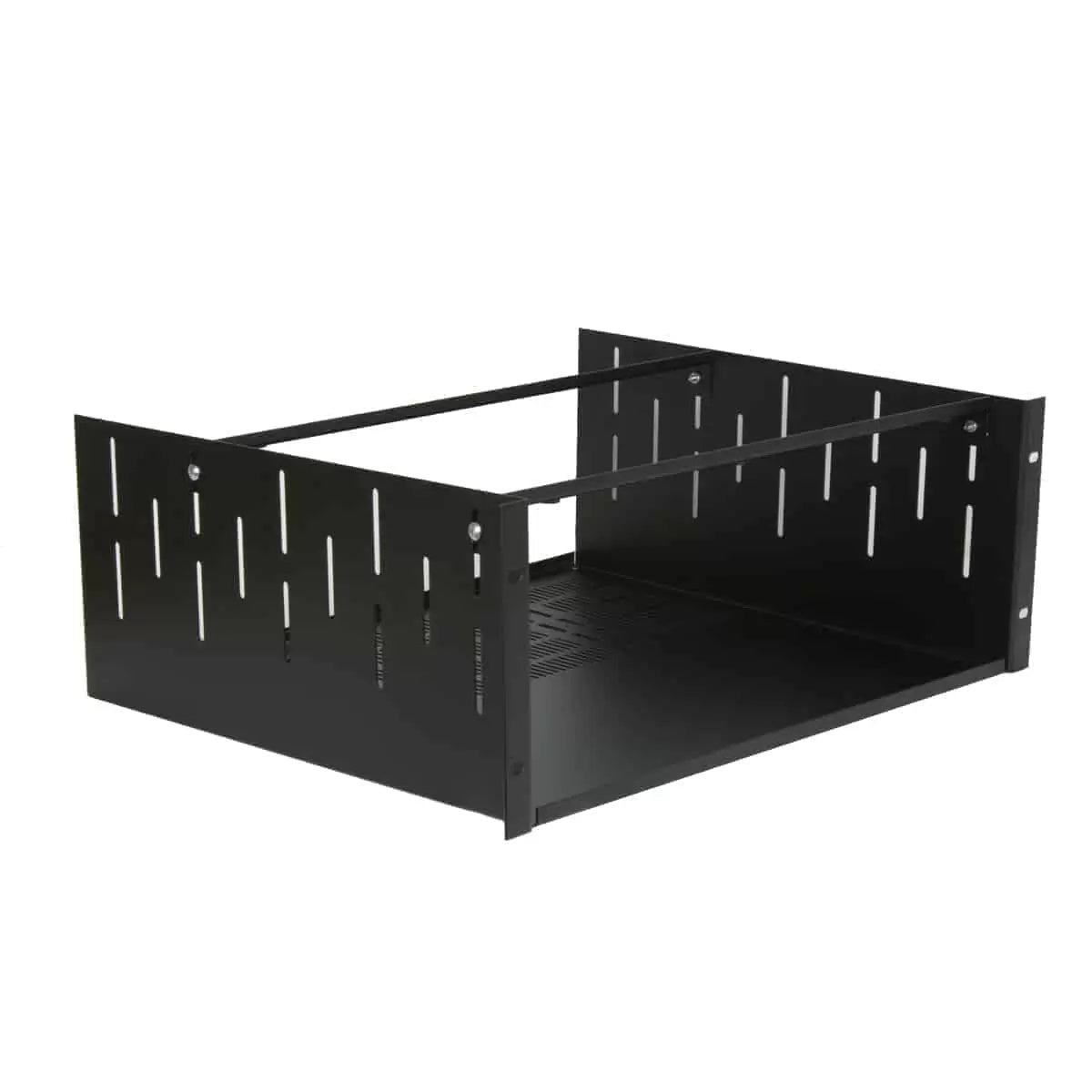 Lowell USVC Rack Utility Shelf with Vented Base and Clamps | 4U