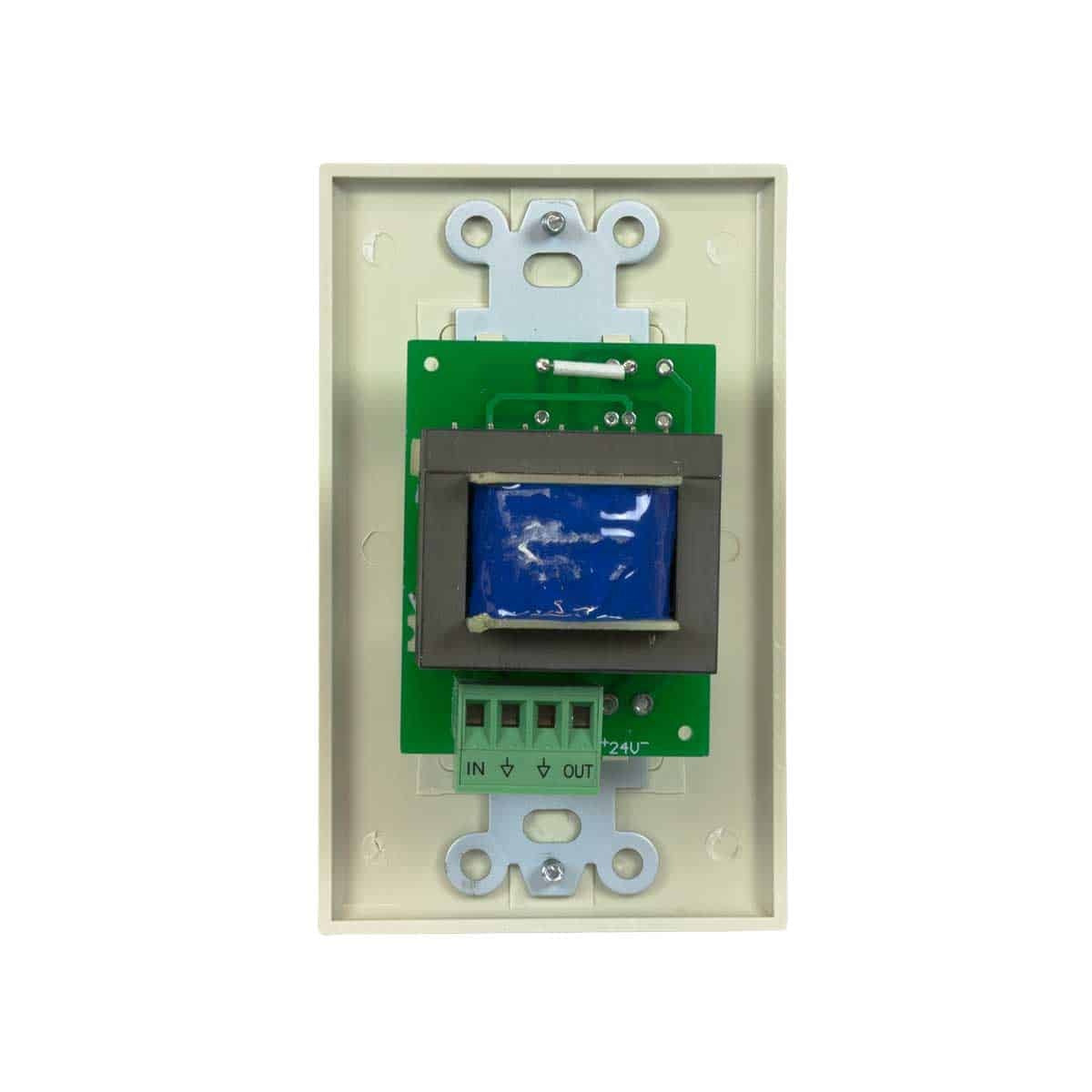 Lowell 50W Mono Volume Control With Decorator Wall Plate | Almond | Almond