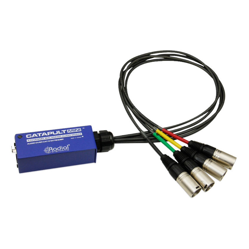 Radial Catapult MINI RX 4 Channel Cat 5 Audio Snake
