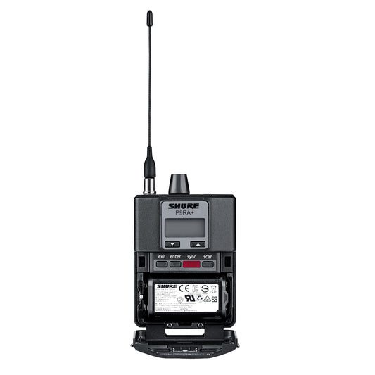 Shure P9RA+ Bodypack Receiver interior