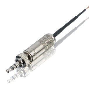 Countryman B6 Omnidirectional Lavalier For Sennheiser | 3.5mm locking (SR) (Detachable) | Low Gain | Tan