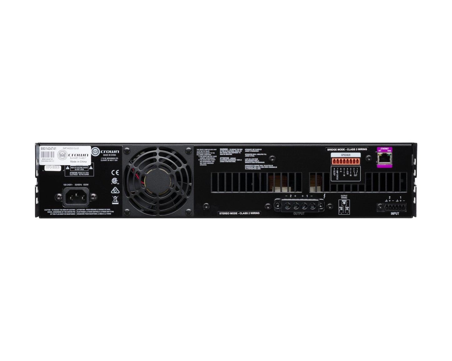Crown CDi 2|1200 2-Channel 70V Power Amplifier