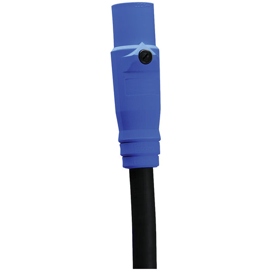 Whirlwind HBL400M Single Pole Male Connector blue