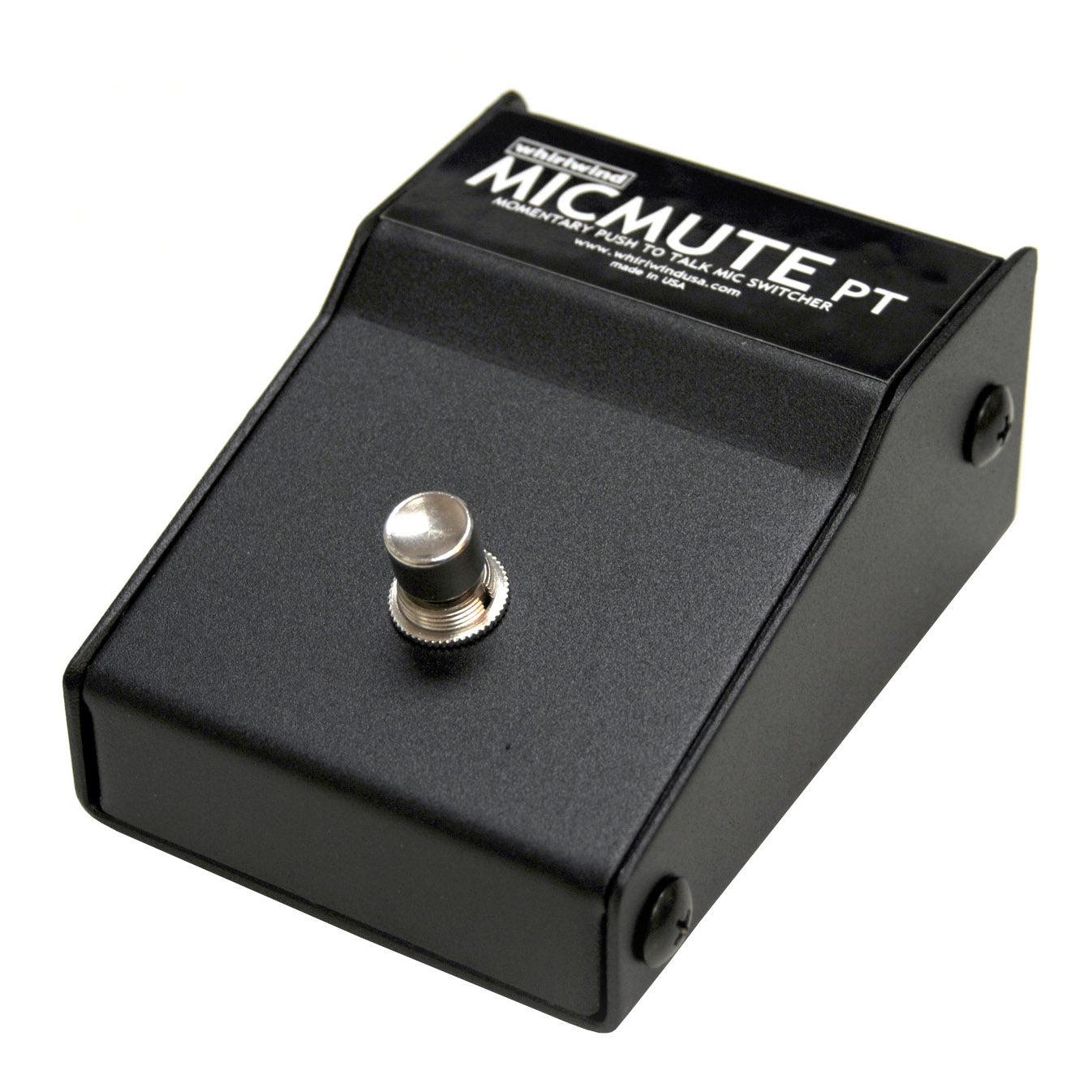 Whirlwind MICMUTE PT Microphone Mute Footswitch