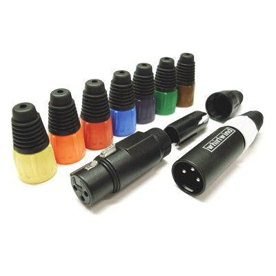 Whirlwind WI3 3-Pin XLR Inline Cable Connector | Female | Black
