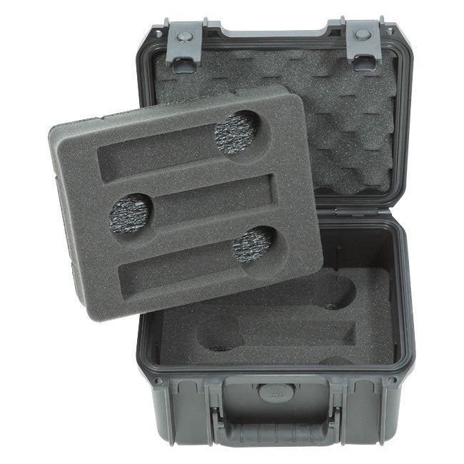 SKB 3i-0907-MC6 iSeries Waterproof Six Mic Case with insert shown