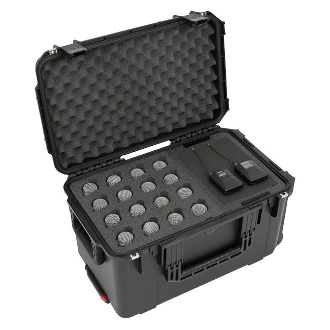 SKB 3i-221312WMC iSeries Waterproof 16 Wireless Microphone Case