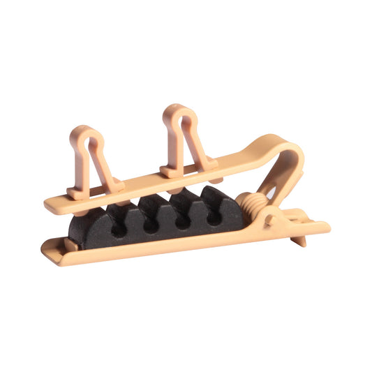 Shure RPM40TC Dual Tie Clip (3-Pack) | Color: Black