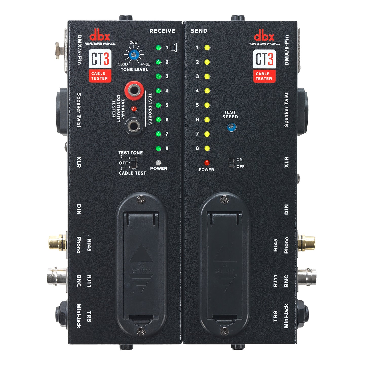 dbx CT3 Advanced Cable Tester front
