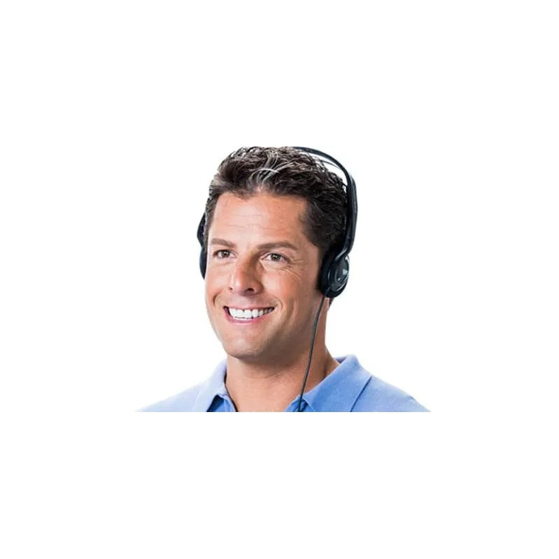 Listen Technologies LA-165 Stereo Headphones For Assistive Listening Systems