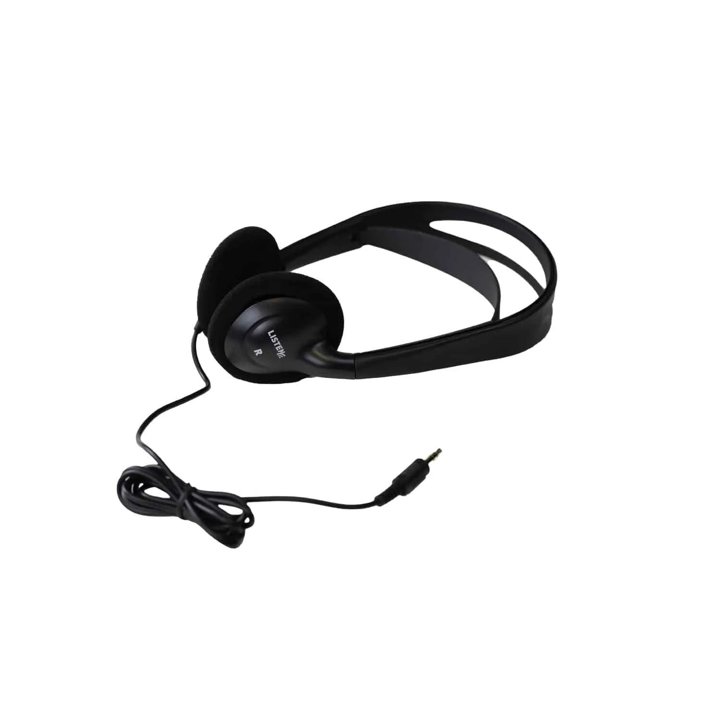 Listen Technologies LA-165 Stereo Headphones For Assistive Listening Systems