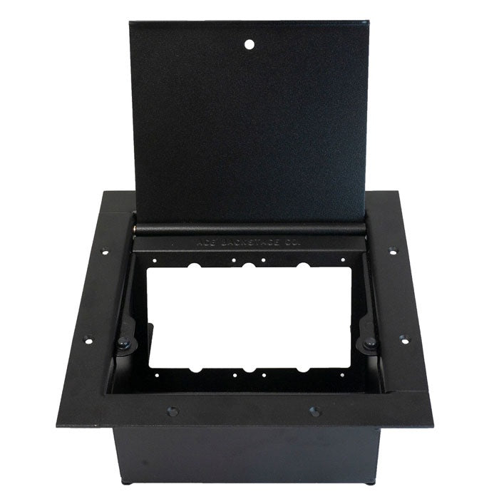 Ace Backstage 122 Full Stage Pocket with Standard Lid | Cable Exit: Standard 3/8-inch, Flange: Standard