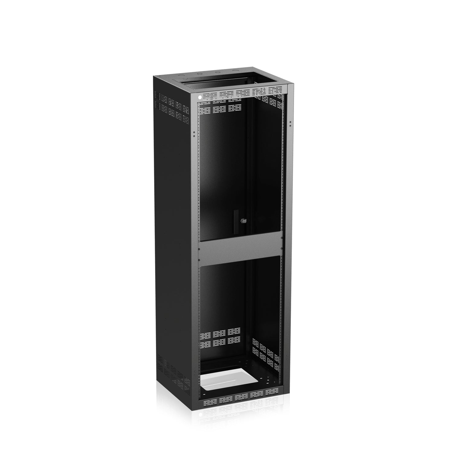 AtlasIED Stand-Alone Floor Rack with Fixed Rails 18.5" Deep | 35RU