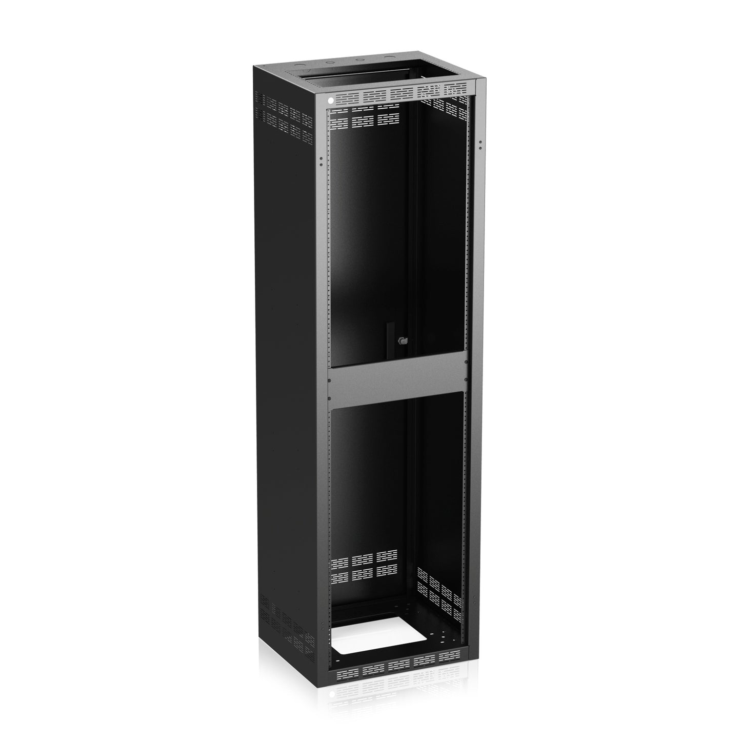 AtlasIED Stand-Alone Floor Rack with Fixed Rails 18.5" Deep | 40RU