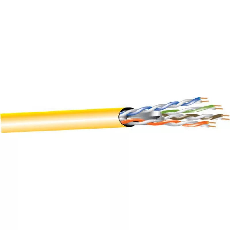 West Penn 4246EZGY1000 4P 23G SLD CAT 6 PVC