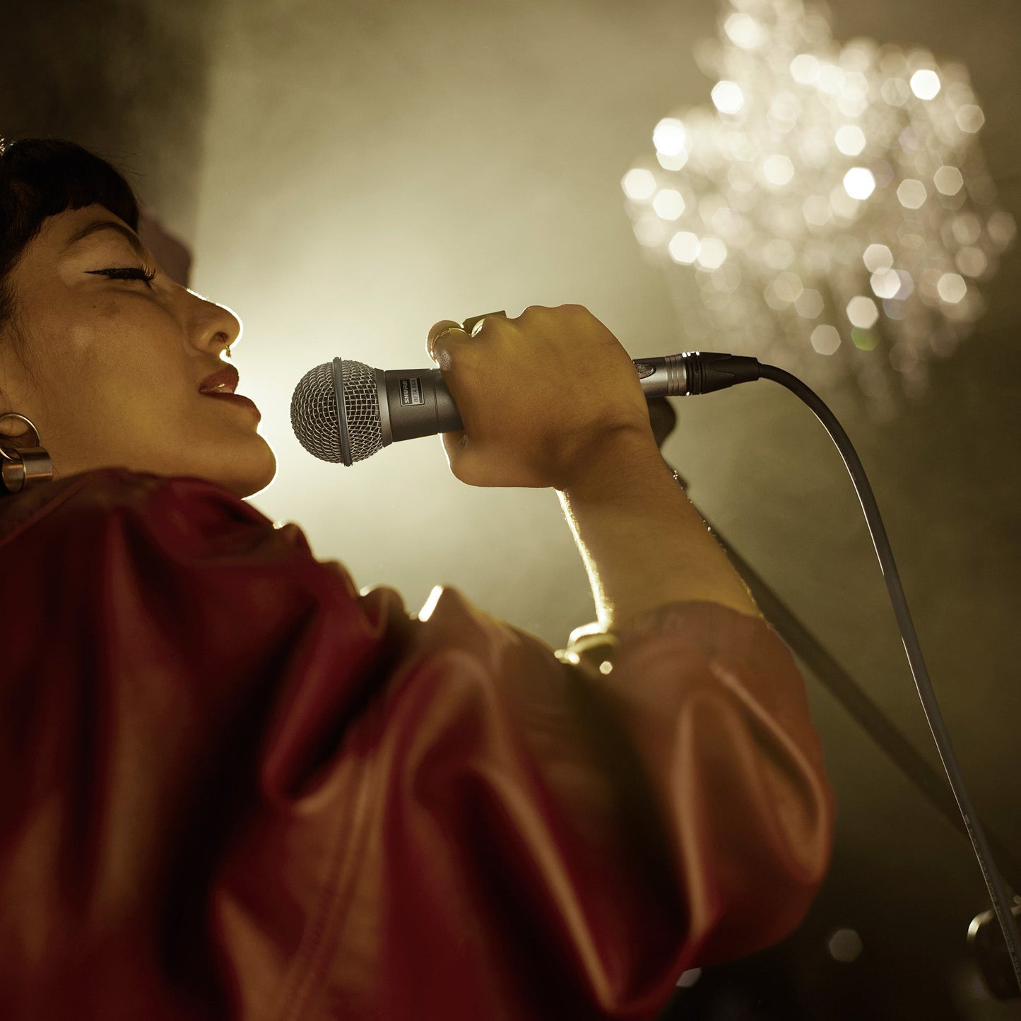Shure QLXD2/B58A Digital Wireless Handheld Microphone Transmitter | Frequency: V50 (174-216 MHz)