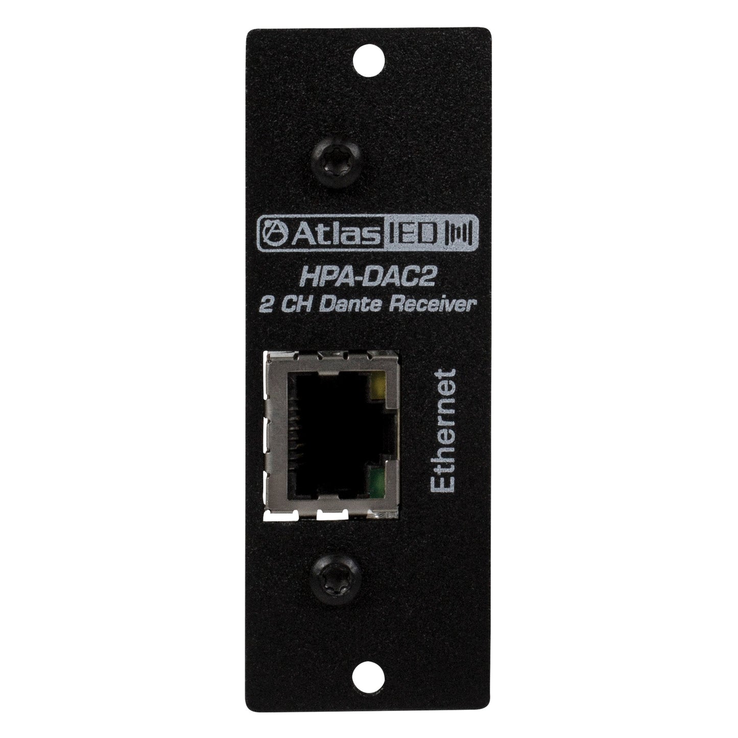 AtlasIED HPA Dante Accessory Card for HPA Amplifiers | Two-Input
