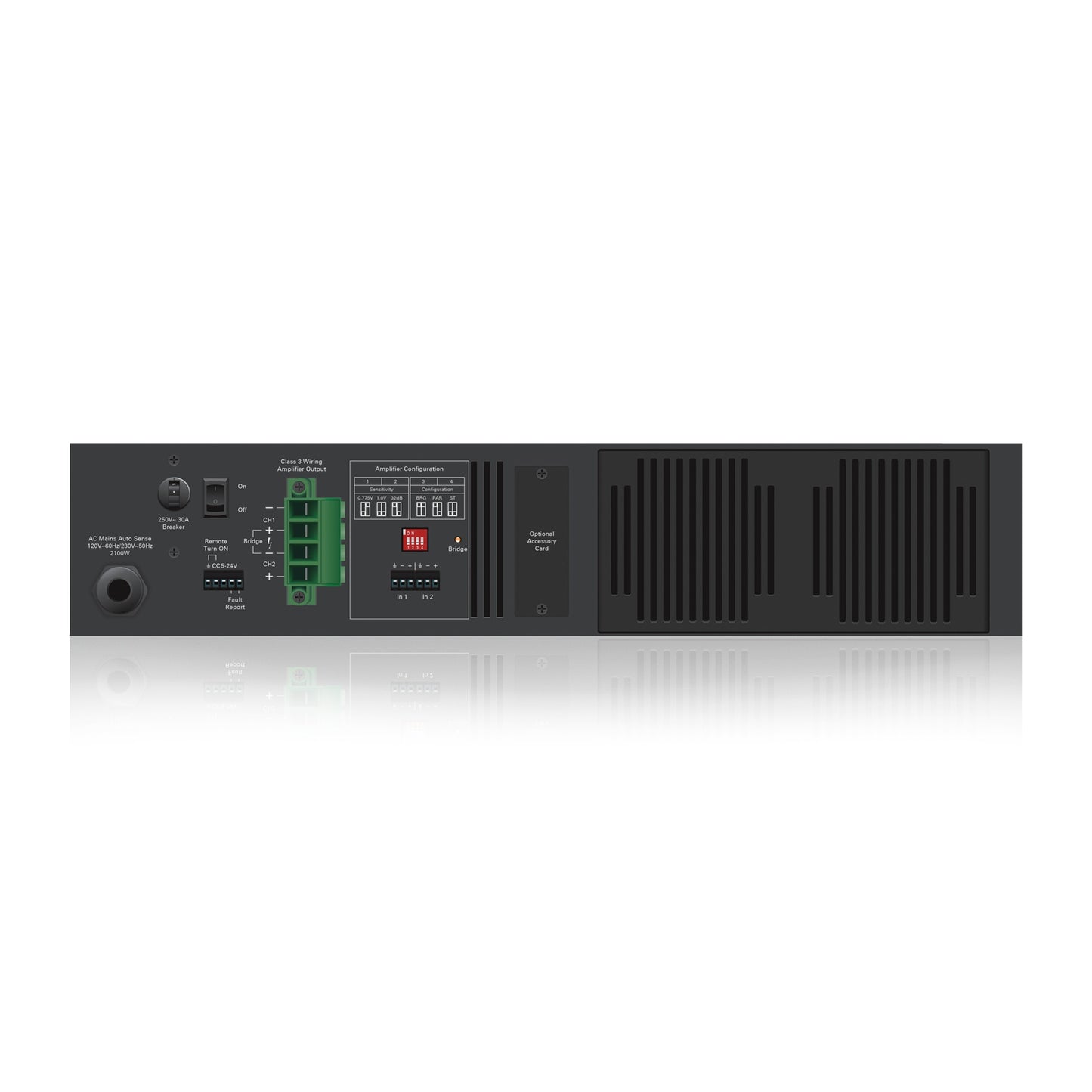 AtlasIED HPA Series Commercial Amplifier Dual-Channel 70V/100V | 4200W