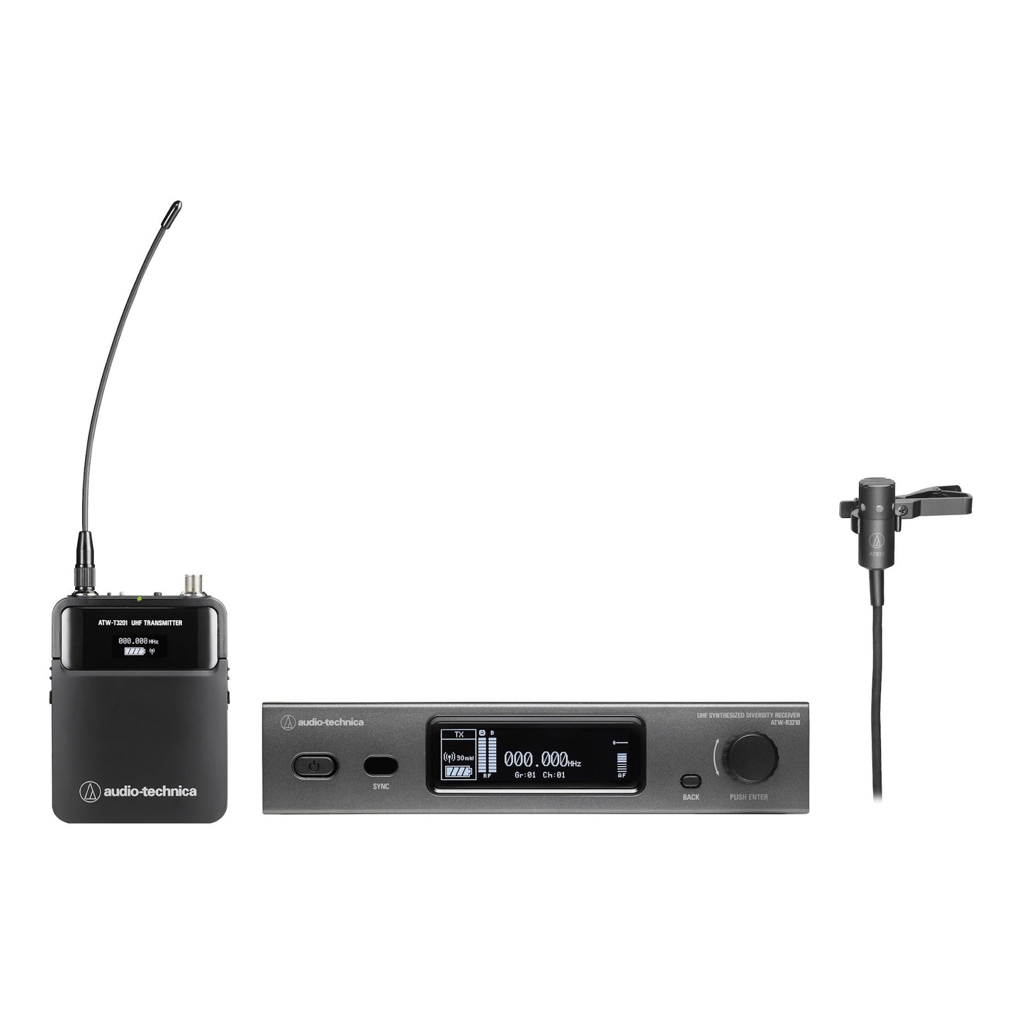 Audio-Technica ATW-3211N831 Network-Enabled Lavalier System
