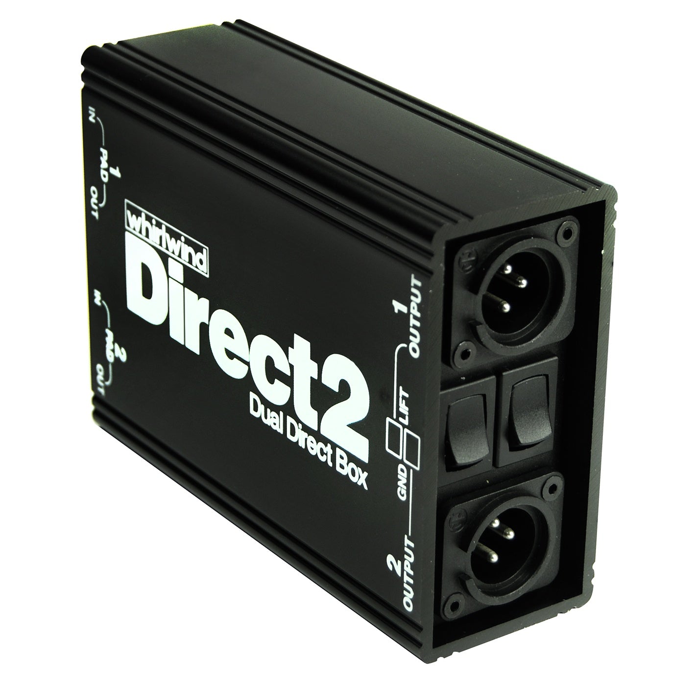 Whirlwind DIRECT2 Two-Channel Passive Direct Box