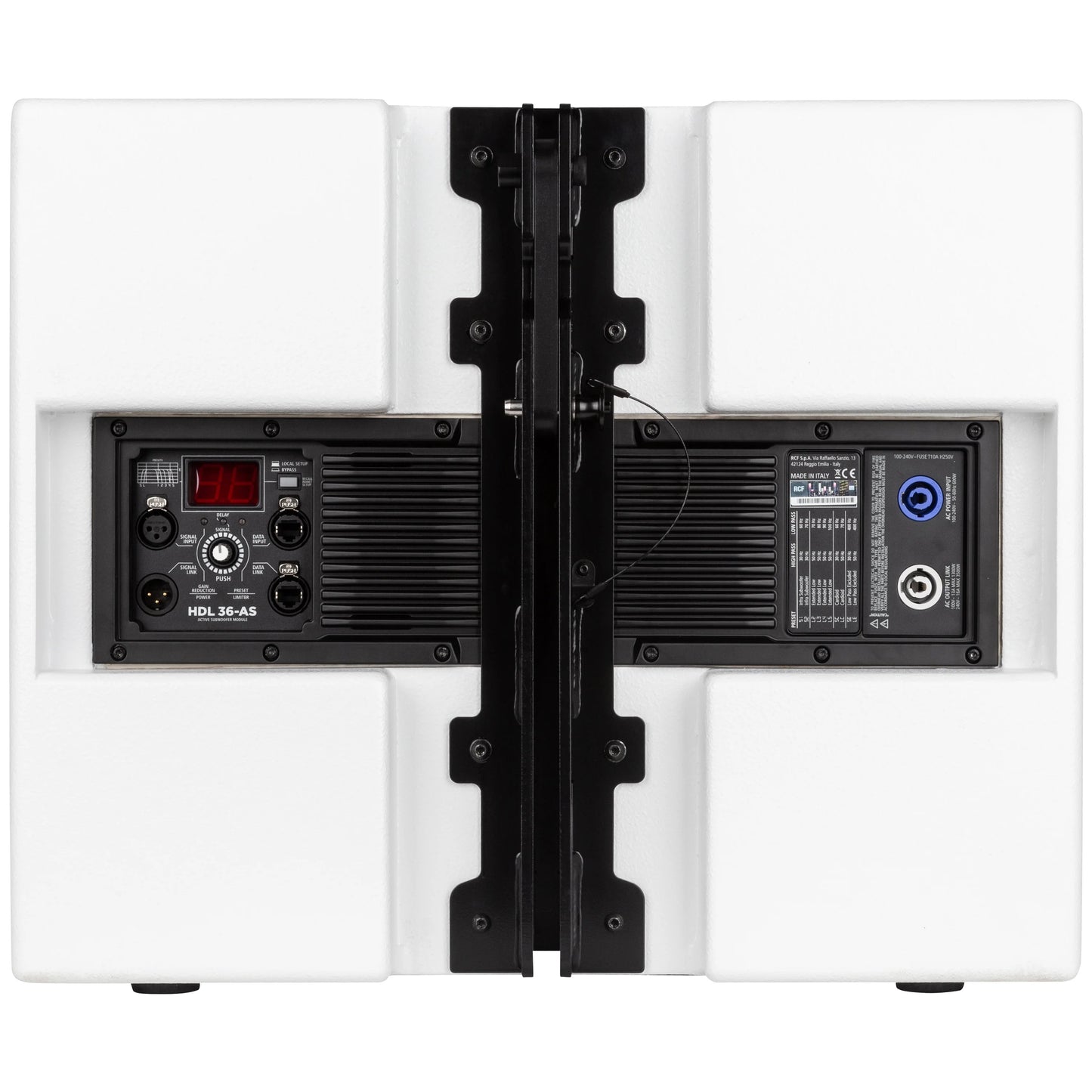 RCF HDL 36-AS Flyable Powered Subwoofer | Color: White