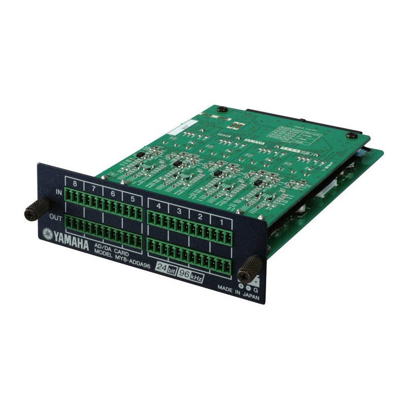YAMAHA MY8-AD96 アナログ入力カード 8ch 動作品 YAMAHA ( ヤマハ ) MY8-ADDA96 96kHz対応8ch アナログ入力カード 送料