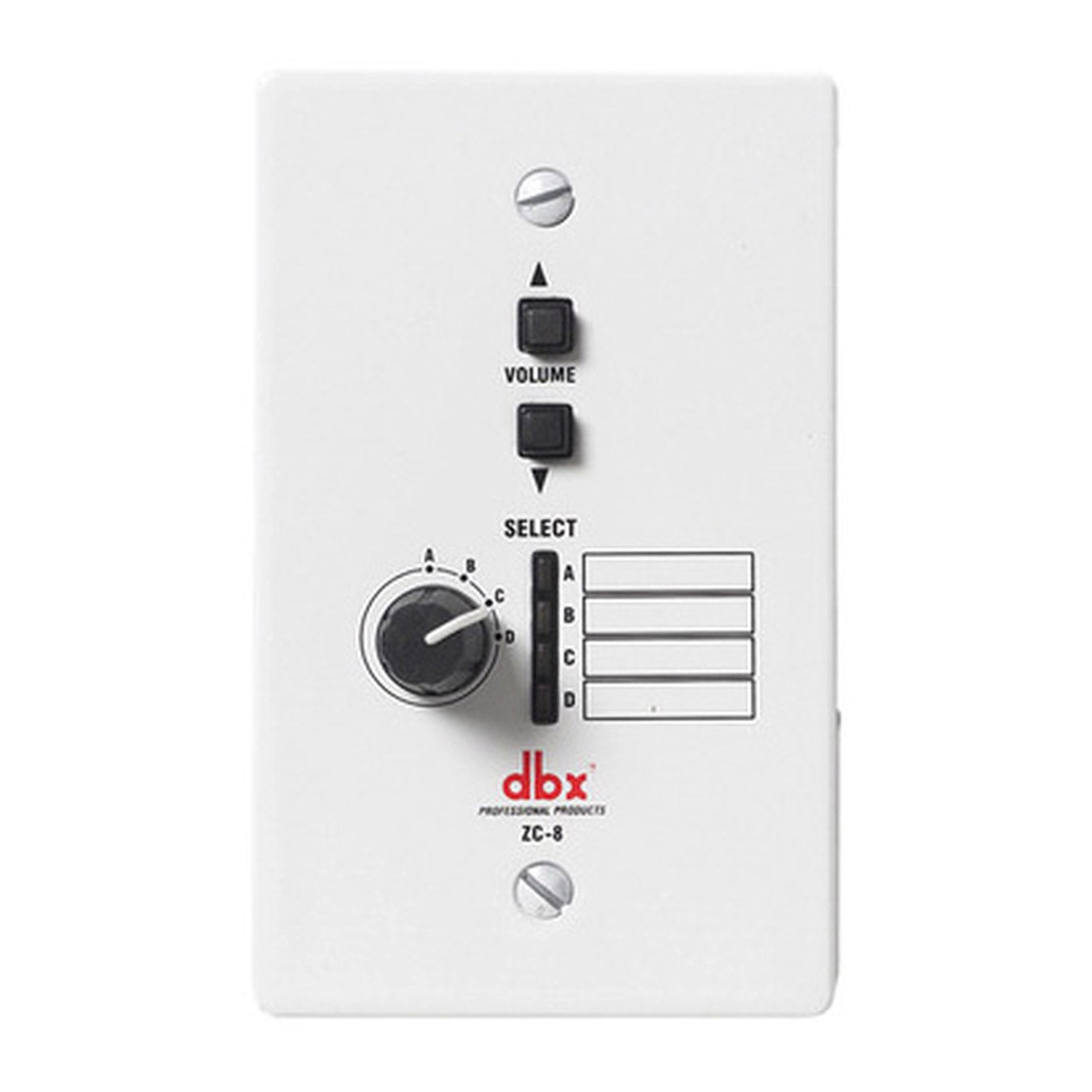 dbx ZC-8 Wall-Mounted Zone Controller