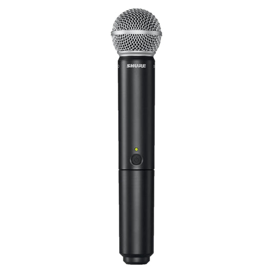 Shure BLX288/SM58 Dual Wireless Handheld Microphone System | Frequency: H11 (572-596 MHz)