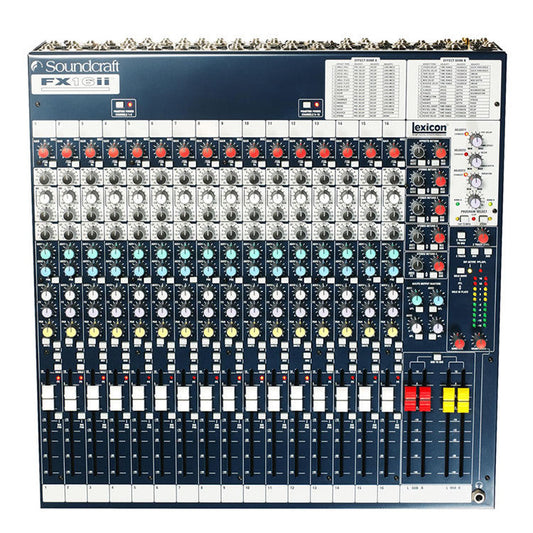 Soundcraft FX16ii 16-Channel Analog Mixer