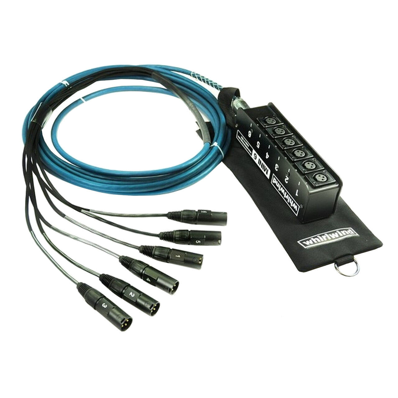 Whirlwind MS-6-M-NR Mini Audio Snake