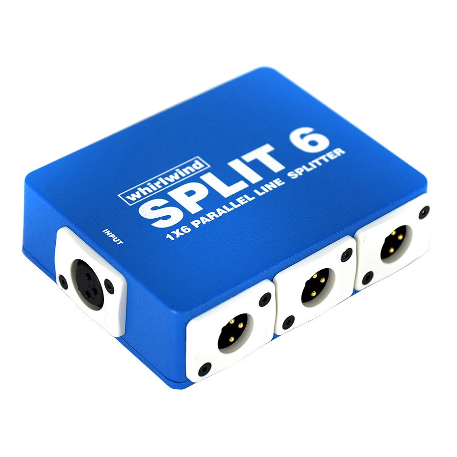 Whirlwind SPLIT 6 Line Level Parallel Splitter