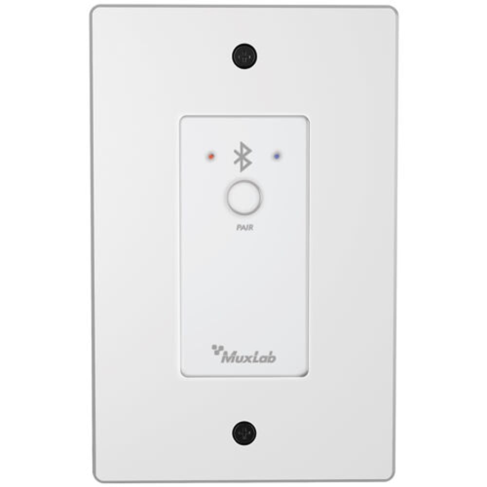 MUXLAB 500554-WH Bluetooth Audio To Dante Interface- White