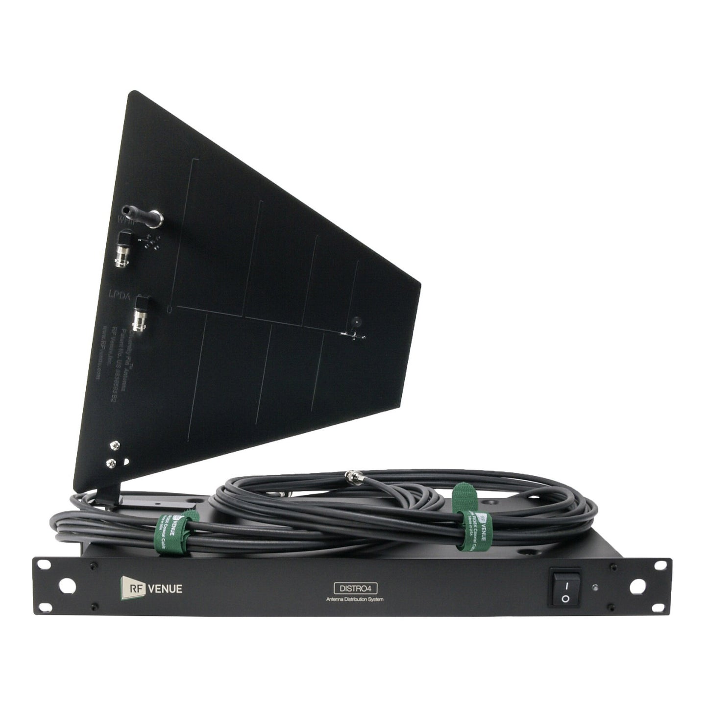 RF Venue DFINBDISTRO4 Distribution System with Antenna, Black