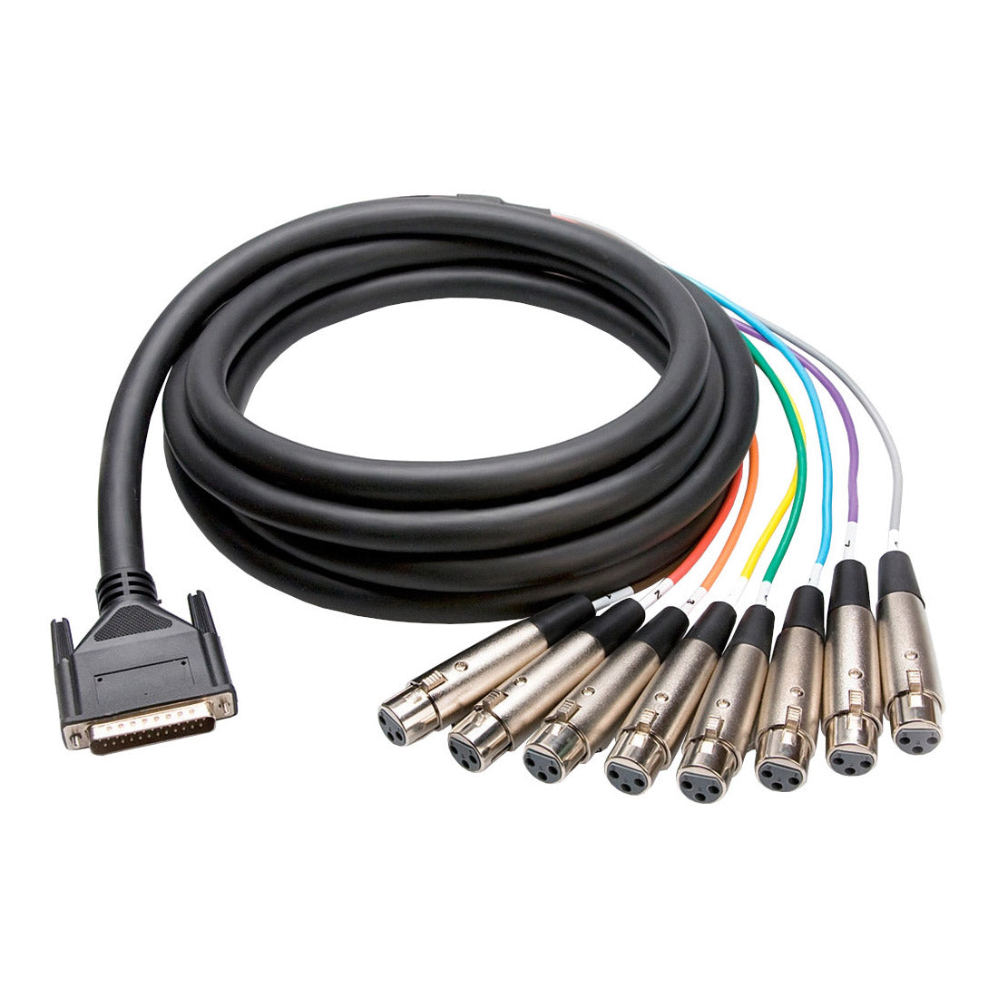 Hosa XLR3F to DB25 Balanced Snake