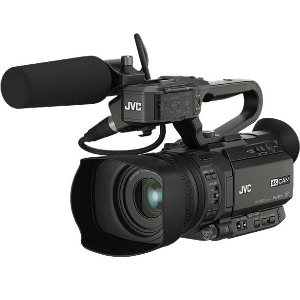 JVC GY-HM250 4KCAM Compact Handheld Camcorder