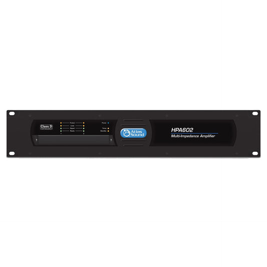 AtlasIED HPA602 HPA Series Dual-Channel Commercial Amplifier | 600W