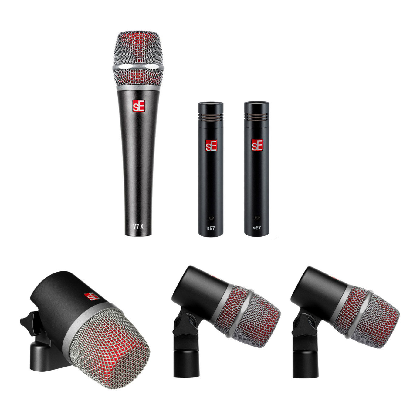 sE Electronics V PACK CLUB Drum Microphone Kit