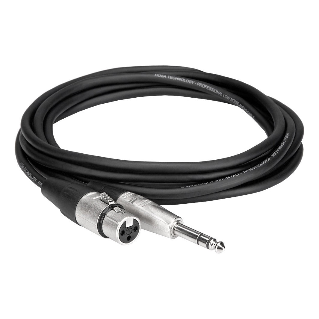 Hosa Pro REAN XLR3F to 1/4 TRS Balanced Interconnect Cable