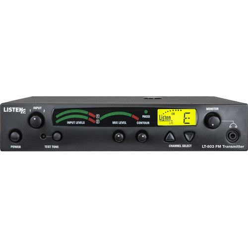 Listen Technologies iDSP Essentials Stationary RF System ADA Compliant Assistive Listening | Beginner | 72 MHz | Standard