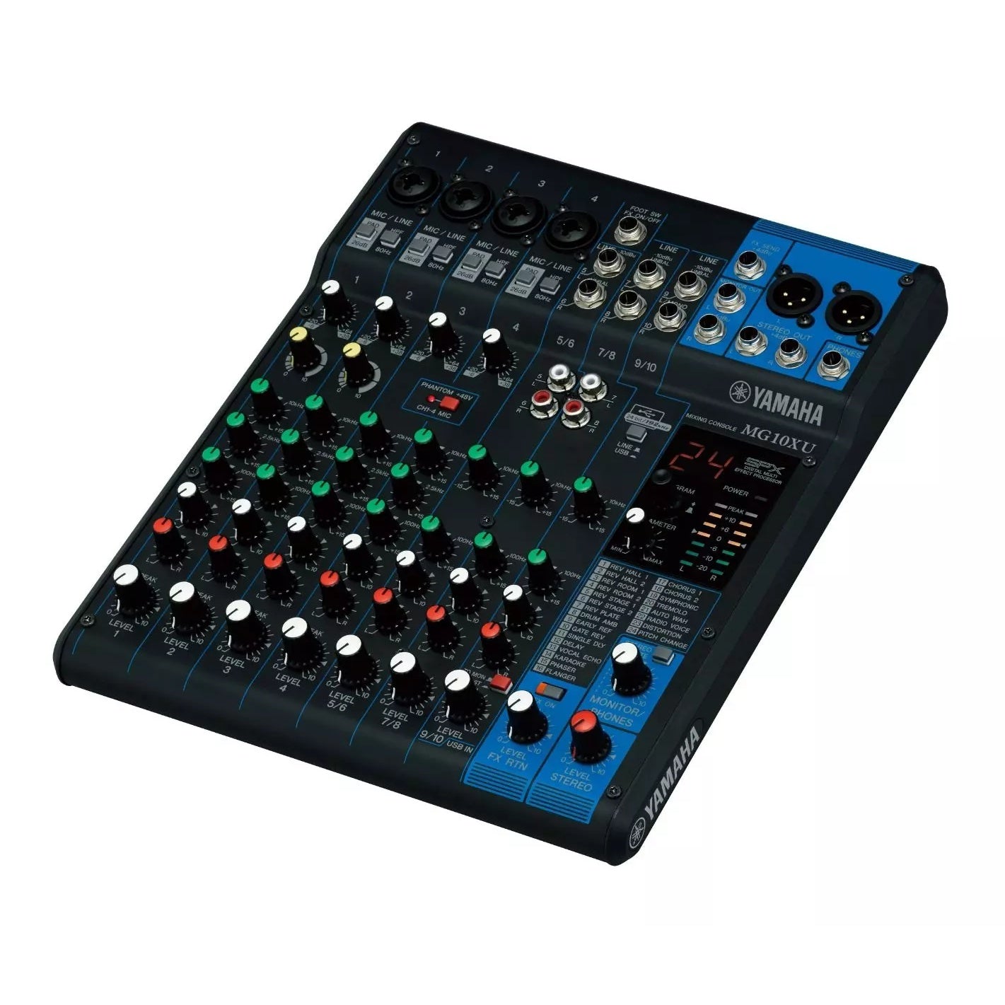 Yamaha MG10XU 10-Channel Analog Mixer with Effects and USB – SoundPro