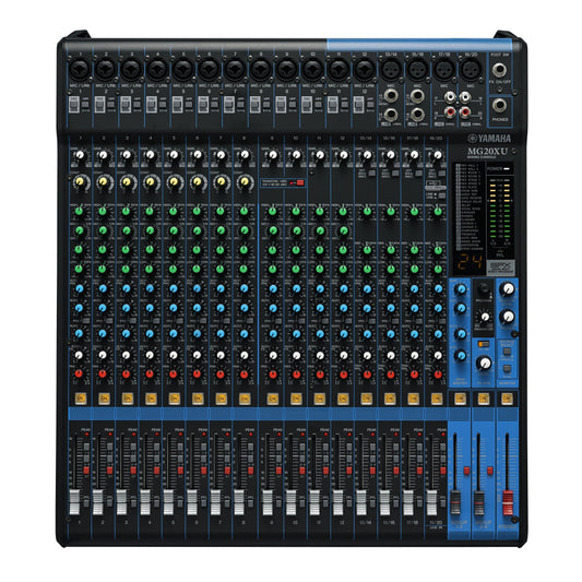 Yamaha MG20XU 20-Channel Analog Mixer with Effects and USB